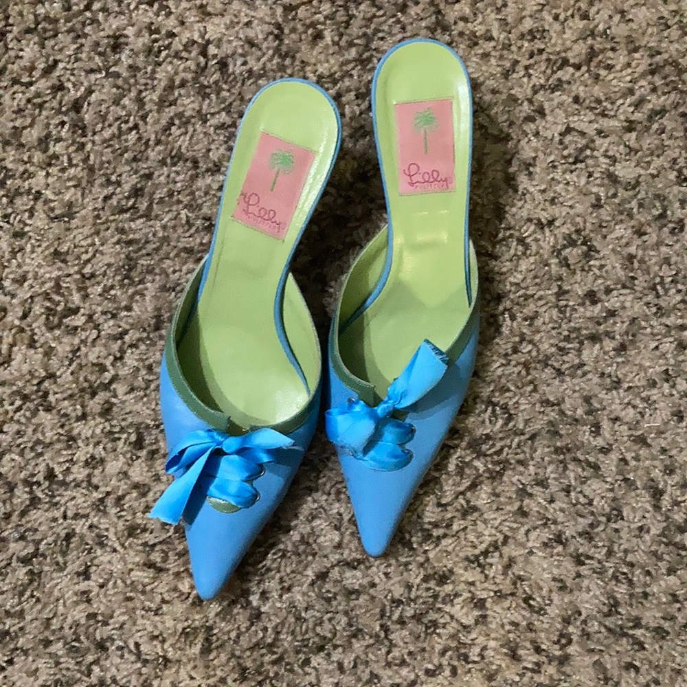 Vintage Lilly Pulitzer mules